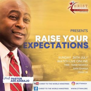 RAISE YOUR EXPECTATIONS RAISE YOUR EXPECTATIONS