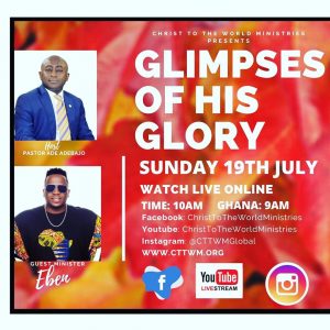 GLIMPSES OF HIS GLORY GLIMPSES OF HIS GLORY