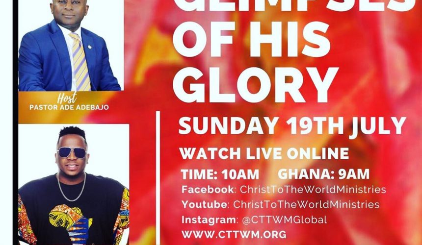 GLIMPSES OF HIS GLORY GLIMPSES OF HIS GLORY