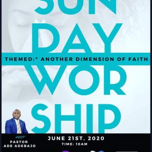 GREATER DIMENSION OF FAITH