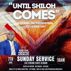 UNTIL SHILOH COMES UNTIL SHILOH COMES