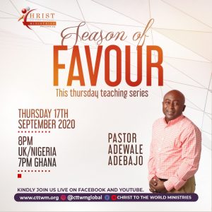 V.I.E W SEASONS OF FAVOUR V.I.E W SEASONS OF FAVOUR