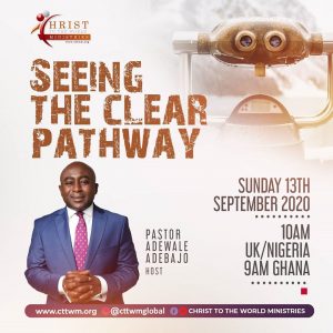 SEEING THE CLEAR PATHWAY SEEING THE CLEAR PATHWAY