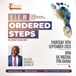 V. I. E.W ORDERED STEPS V. I. E.W ORDERED STEPS