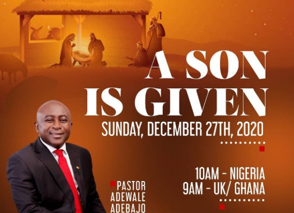 A SON IS GIVEN A SON IS GIVEN