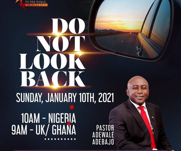 DO NOT LOOK BACK DO NOT LOOK BACK