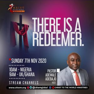 THERE IS A REDEEMER THERE IS A REDEEMER