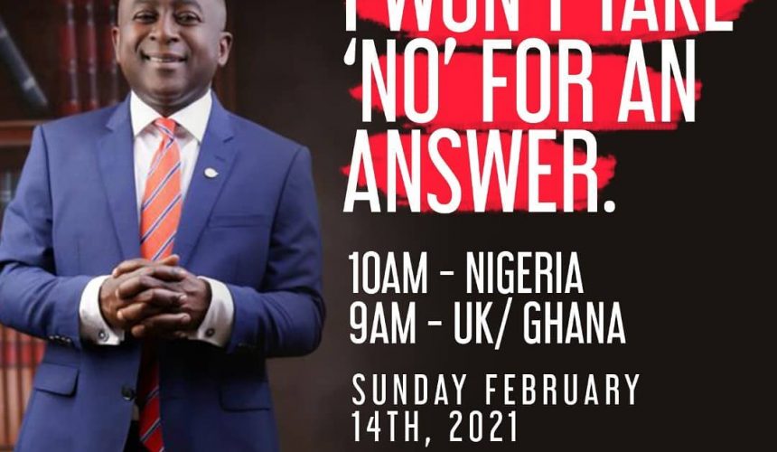 I WONT TAKE NO FOR AN ANSWER I WONT TAKE NO FOR AN ANSWER