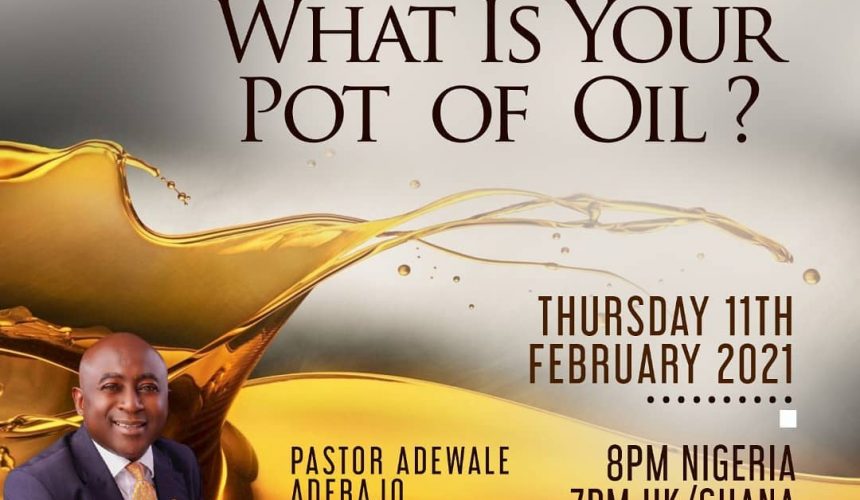 V.I.E.W | WHAT IS YOUR POT OF OIL?