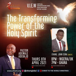 V.I.E.W | THE TRANSFORMING POWER OF THE HOLY SPIRIT V.I.E.W | THE TRANSFORMING POWER OF THE HOLY SPIRIT