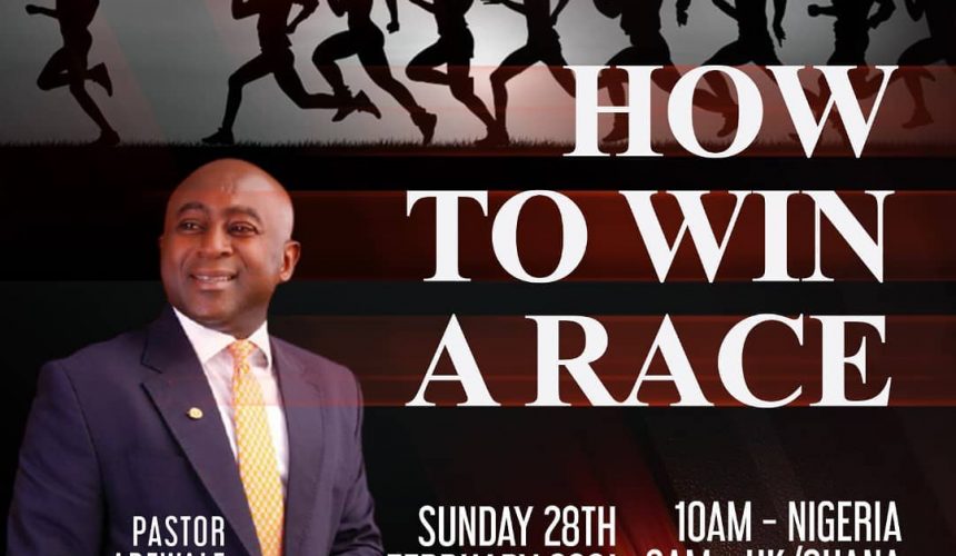 HOW TO WIN A RACE HOW TO WIN A RACE