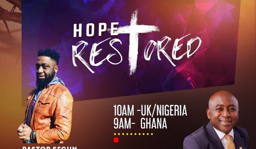 HOPE RESTORED HOPE RESTORED