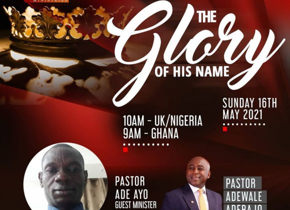 THE GLORY OF HIS NAME